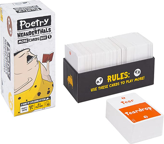 Poetry For Neanderthals Expansión 1: More Cards Box